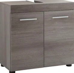 welltime Waschbeckenunterschrank »Royan« Waschbeckenunterschrank mit 2 Türen - (B/T/H) 58/31/57 cm