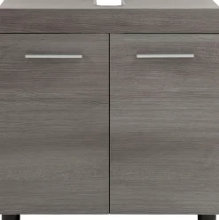 welltime Waschbeckenunterschrank »Royan« Waschbeckenunterschrank mit 2 Türen - (B/T/H) 58/31/57 cm