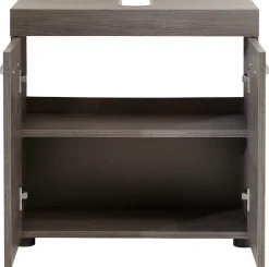 welltime Waschbeckenunterschrank »Royan« Waschbeckenunterschrank mit 2 Türen - (B/T/H) 58/31/57 cm
