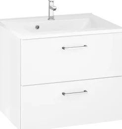 welltime Waschbeckenunterschrank »Ribera« Badmöbel, Waschtisch inkl. Waschbecken, Breite 60 cm