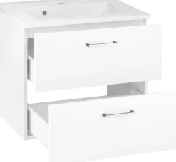 welltime Waschbeckenunterschrank »Ribera« Badmöbel, Waschtisch inkl. Waschbecken, Breite 60 cm