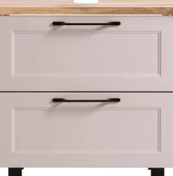 welltime Waschbeckenunterschrank »Lana« Badmöbel, 2 Schubladen, 60 cm breit