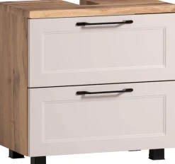 welltime Waschbeckenunterschrank »Lana« Badmöbel, 2 Schubladen, 60 cm breit
