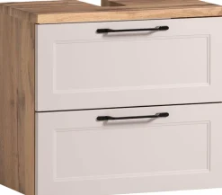 welltime Waschbeckenunterschrank »Lana« Badmöbel, 2 Schubladen, 60 cm breit