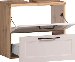 welltime Waschbeckenunterschrank »Lana« Badmöbel, 2 Schubladen, 60 cm breit