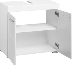 welltime Waschbeckenunterschrank »Avena« Waschtisch 2türig- Aussparung 26/8 cm - (B/T/H) 60/34/56 cm