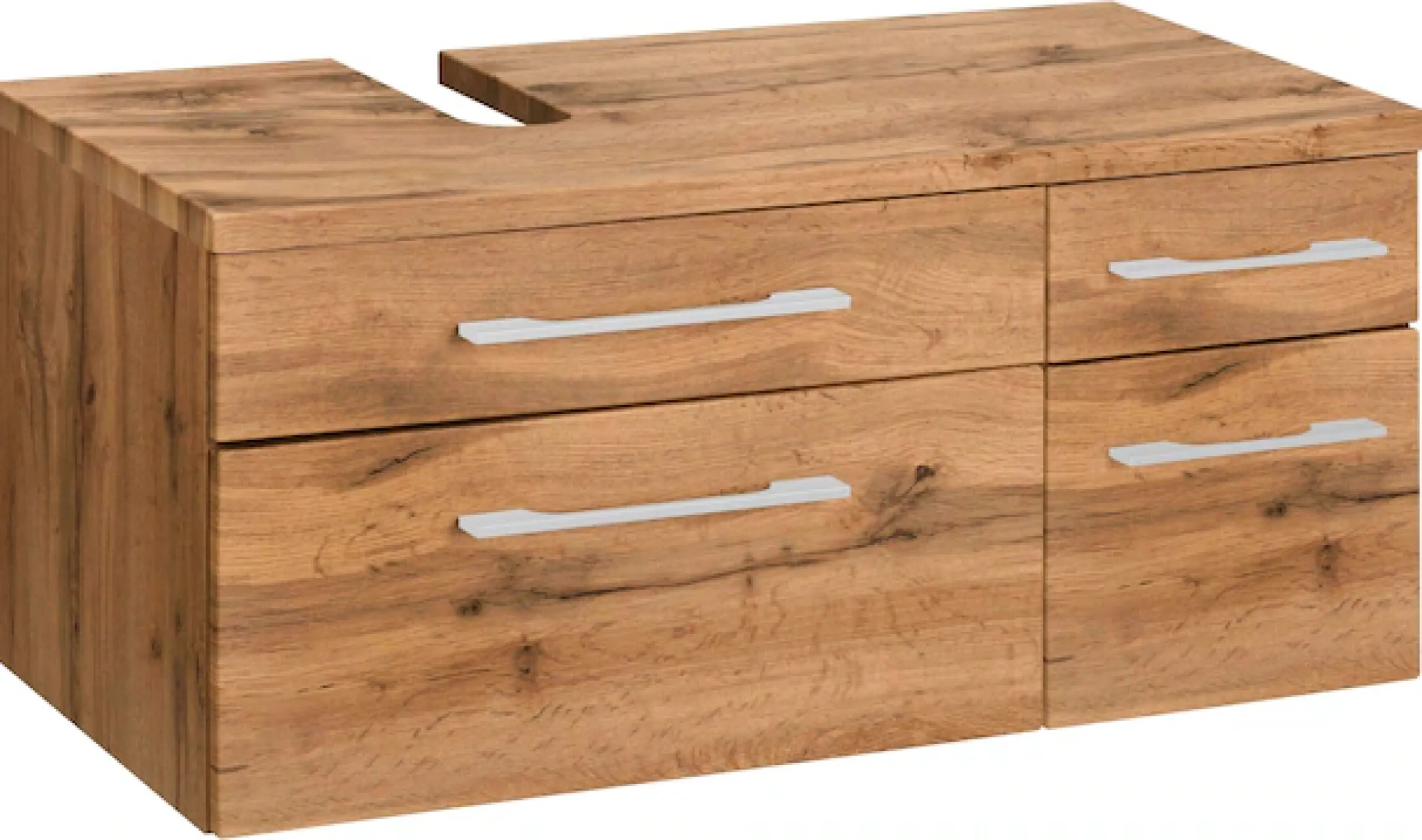 welltime Waschbeckenunterschrank »Davos« Breite 90 cm