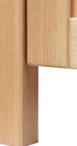 welltime Waschbeckenunterschrank »Landhaus Sylt, Badschrank, Badmöbel, FSC®-zertifiziert« Badmöbel im Landhaus-Stil, Breite 64 cm, aus Massivholz