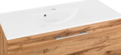welltime Waschbeckenunterschrank »Soria« Badmöbel Waschtisch inkl. Waschbecken, Breite 100 cm