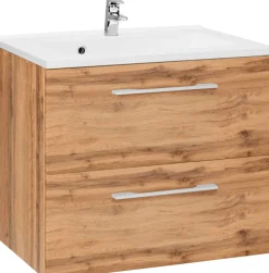 welltime Waschbeckenunterschrank »Soria« Badmöbel, Waschtisch inkl. Waschbecken, Breite 60 cm