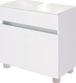 welltime Waschbeckenunterschrank »Baabe« Badmöbel Breite 60 cm, hängende Montage
