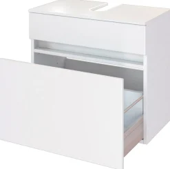 welltime Waschbeckenunterschrank »Baabe« Badmöbel Breite 60 cm, hängende Montage