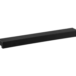 welltime Waschbeckenunterschrank »Skara« mit Klappe und Schubkasten, schwarze Griffe, Breite 80 cm, Höhe 55 cm