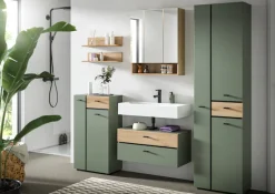welltime Waschbeckenunterschrank »VANN, Breite 75cm, hängende, 2 Schubkästen, mit Siphonausschnitt« individuell mit weiteren Artikel der Serie VANN kombinierbar,Waschtisch, Waschbeckenschrank, Kommode, Schrank, Badezimmer, Bad