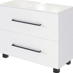 welltime Waschbeckenunterschrank »Luena« Breite 70 cm, mit Siphonausschnitt