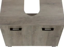 welltime Waschbeckenunterschrank »Florenz,Breite 60cm, 2 Tür, 2 Fächer, mit Siphonausschnitt, MDF-Front« in verschiedenen Farben erhältlich, Badmöbel, Badschrank, Kommode, Bad
