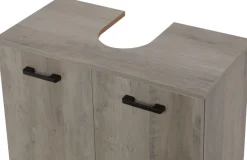 welltime Waschbeckenunterschrank »Florenz,Breite 60cm, 2 Tür, 2 Fächer, mit Siphonausschnitt, MDF-Front« in verschiedenen Farben erhältlich, Badmöbel, Badschrank, Kommode, Bad