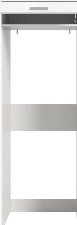 welltime Waschmaschinenumbauschrank »SIENA, Breite 66 cm, für Waschmaschine & Trockner, 1 Klappe, MDF-Front« Überbauschrank, Umbauschrank, Badschrank, Hauswirtschaftsschrank