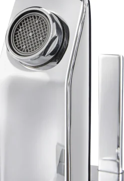 welltime Waschtischarmatur »Trento, Wasserhahn« Wassersparende Eco-Click-Funktion, inkl. Pop-Up Ablaufventil