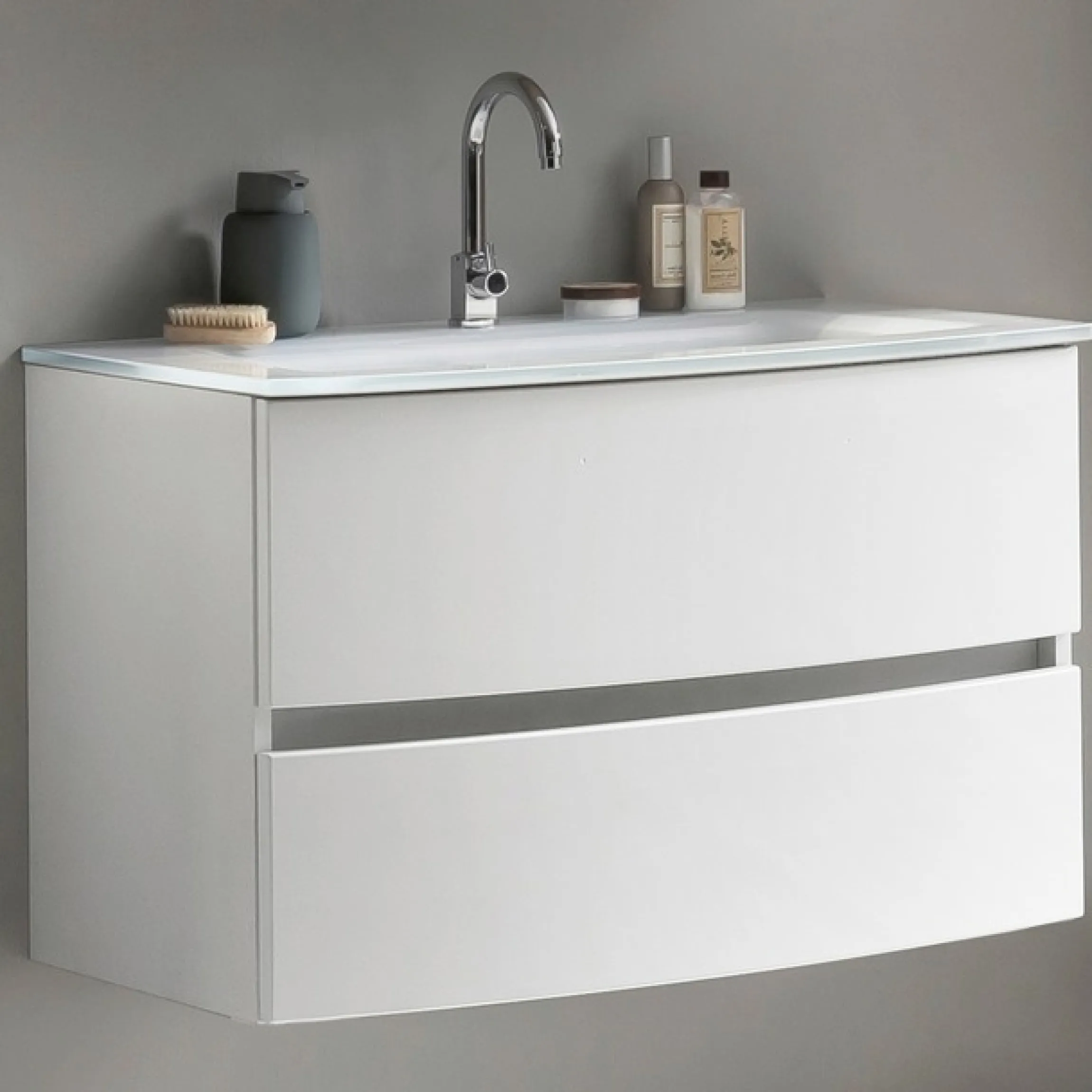 welltime Waschtisch »Kaunas« Breite 80 cm, mit Soft-Close Funktion
