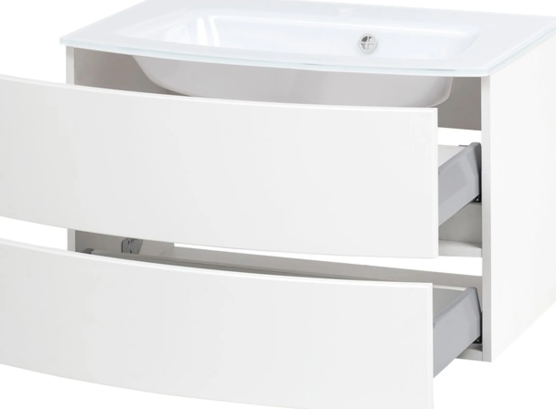 welltime Waschtisch »Kaunas« Breite 80 cm, mit Soft-Close Funktion