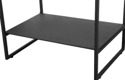 welltime Waschtisch »Loft« Badmöbel, schwarz, mit Keramikwaschbecken, Breite 60cm