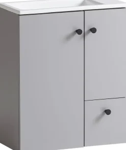 welltime Waschtisch »Lugo, Waschtisch, melaminharzbeschichtet, Made in Germany, B: 50 cm« Solide Verarbeitung - Dieses Produkt ist in Deutschland gefertigt