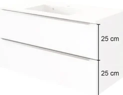 welltime Waschtisch »Matera« Breite 100 cm