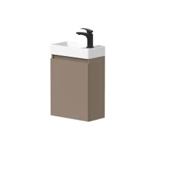 welltime Waschtisch »Mini, Badmöbel, Waschtischunterschrank inkl. Waschbecken« Breite 40cm, mit Soft-Close-Funktion, FSC®-zertifiziert