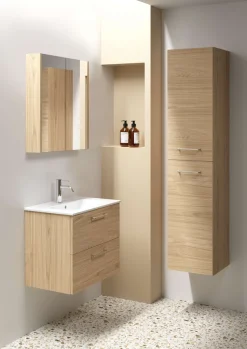 welltime Waschtisch »Scandic, Waschbeckenunterschrank inkl. Waschbecken, Badmöbel«