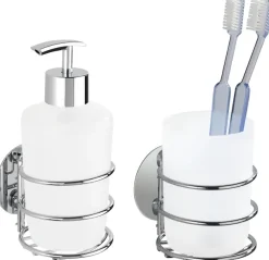 WENKO Badaccessoire-Set »Turbo-Loc®«