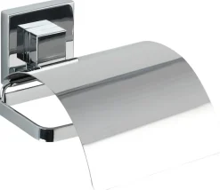 WENKO Badaccessoire-Set »Vacuum-Loc Quadro« WC-Garnitur,Toilettenpapierhalter