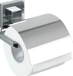 WENKO Badaccessoire-Set »Vacuum-Loc Quadro« WC-Garnitur,Toilettenpapierhalter