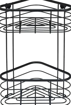 WENKO Badregal »Trestina« Eckablage mit 2 Etagen