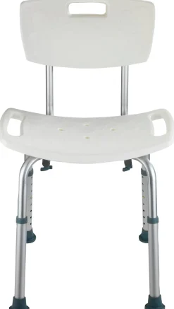 WENKO Duschhocker »Secura« belastbar bis 130 kg mit Rückenlehne