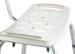 WENKO Duschhocker »Secura« belastbar bis 130 kg mit Rückenlehne