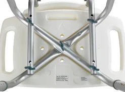 WENKO Duschhocker »Secura« belastbar bis 130 kg mit Rückenlehne