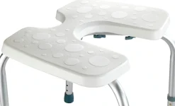 WENKO Hygienehocker »Secura« belastbar bis 120 kg höhenverstellabr
