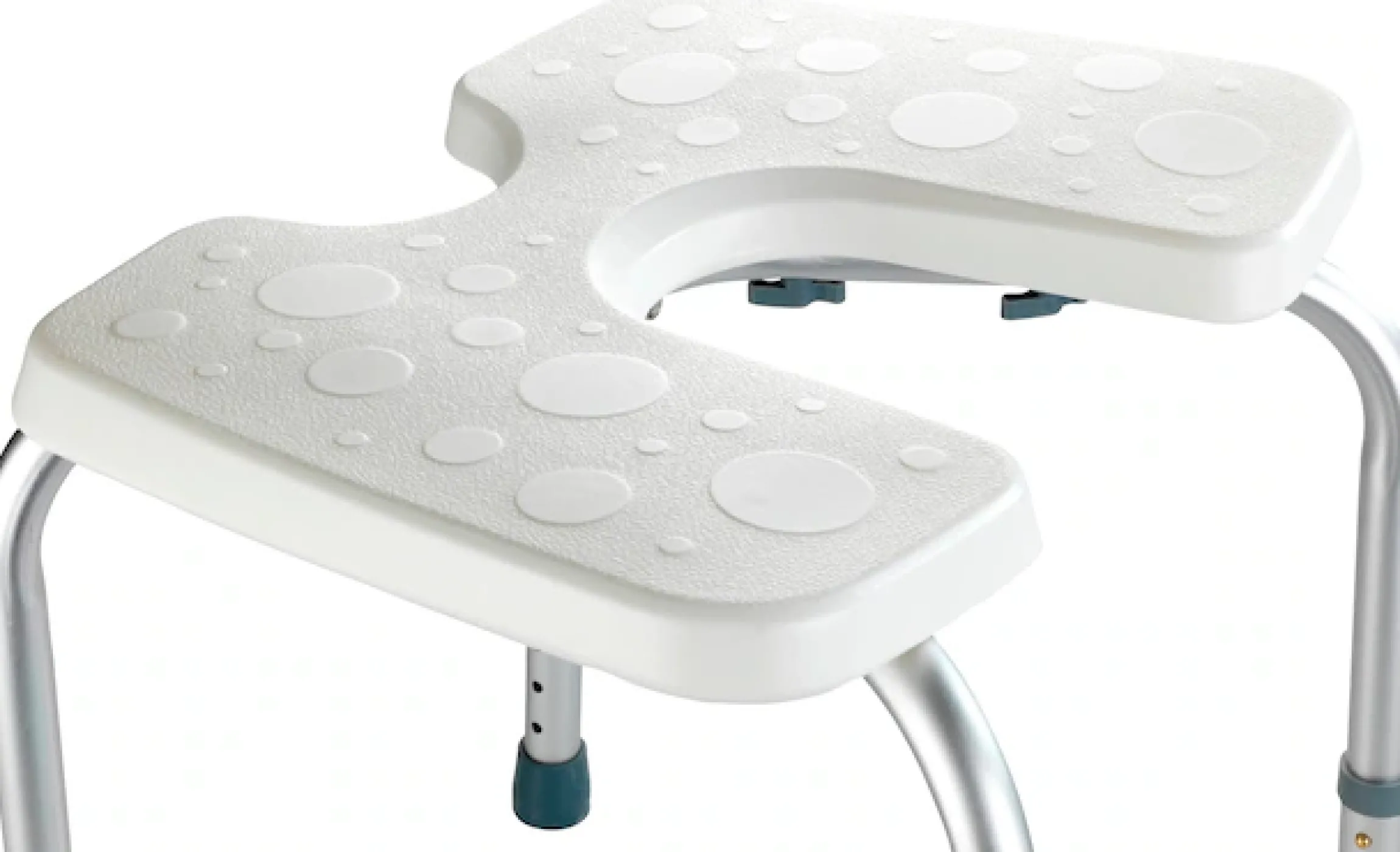 WENKO Hygienehocker »Secura« belastbar bis 120 kg höhenverstellabr