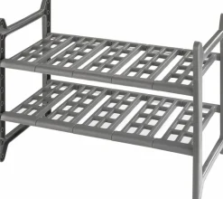 WENKO Küchenregal »Modell Flexi« ausziehbares Unterschrankregal für die Küche, mit Siphon-Aussparungen