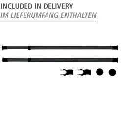 WENKO Kleiderstange »Herkules« 2 Stk. tlg. ausziehbar bis 120 cm