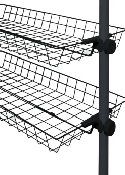 WENKO Regalelement »Herkules« 2er Set, Passend zum Teleskop-System Herkules