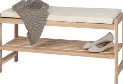 WENKO Schuhbank »Acina« BxTxH: 90x34x45 cm, aus Akazienholz