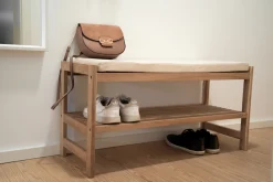 WENKO Schuhbank »Acina« BxTxH: 90x34x45 cm, aus Akazienholz