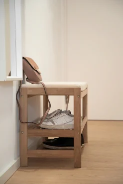 WENKO Schuhbank »Acina« BxTxH: 90x34x45 cm, aus Akazienholz
