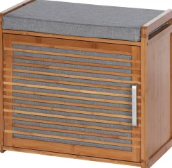 WENKO Schuhbank »Bahari« BxTxH: 50x33x45 cm, aus Bambus
