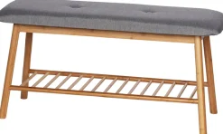 WENKO Schuhbank »Bahari« BxTxH: 90x34x45 cm, aus Bambus