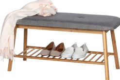 WENKO Schuhbank »Bahari« BxTxH: 90x34x45 cm, aus Bambus
