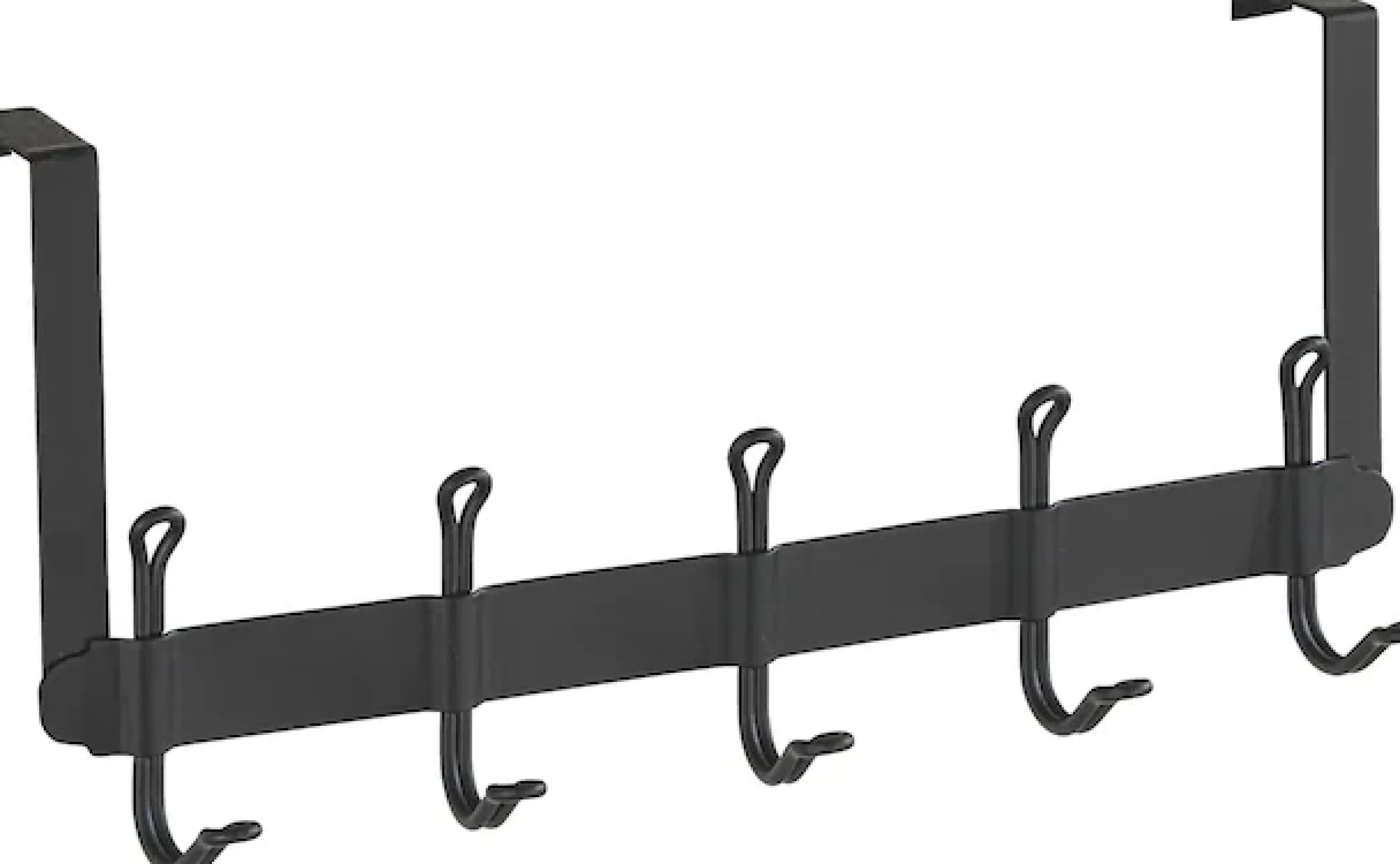 WENKO Türhaken »Modell Nostalgie« Türgarderobe, Hakenleiste mit 5 Haken, für einen Türfalz von 2 cm