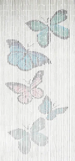 WENKO Türvorhang Hakenaufhängung 1 Stk. tlg. BxH: 90x200 cm